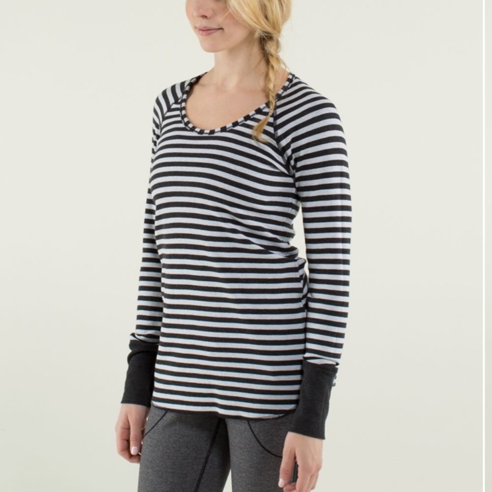 Lululemon Open Your Heart Reversible Long Sleeve